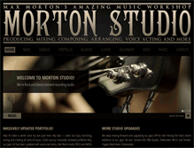 Tablet Screenshot of mortonstudio.com